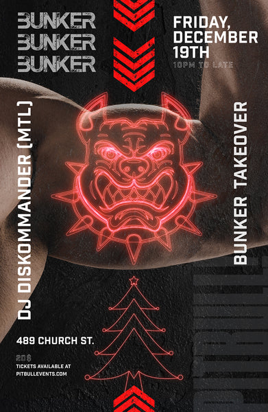 Pitbull Xmas  Bunker Take Over